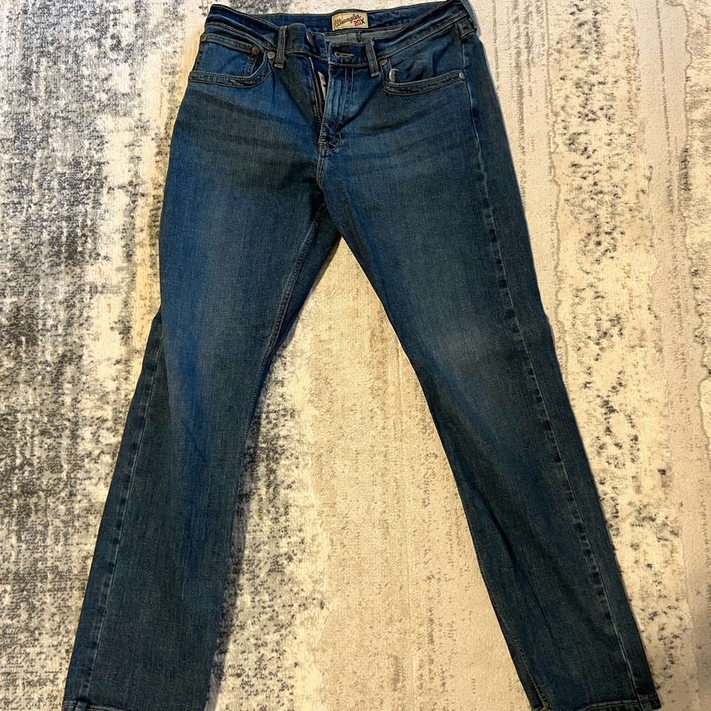 Wrangler Men's Straight Blue Jeans